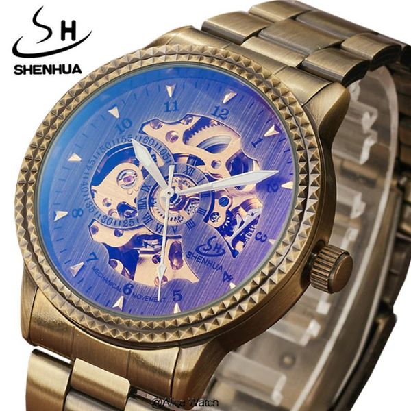skeleton automatic mechanical men watch 2021 bronze retro shenhua stainless steel self-wind male wristwatches relogio masculino, Slivery;brown
skeleton automatic mechanical men watch 2021 bronze retro shenhua stainless steel self-wind male wristwatches relogio masculino, Slivery;brown