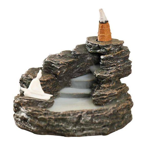 fragrance lamps resin backflow oven creative melaleuca mountain flowing water incense holder ornament zen craft decoration
fragrance lamps resin backflow oven creative melaleuca mountain flowing water incense holder ornament zen craft decoration