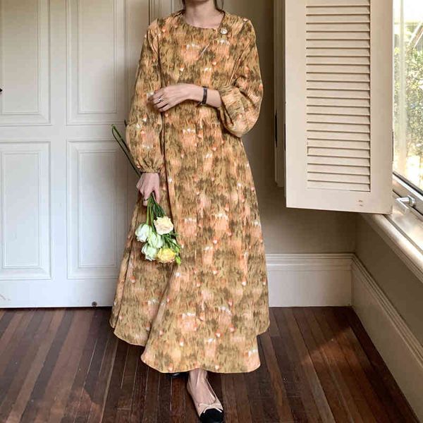 elegant printed dress women's spring round neck slim pleated waist long puff sleeve mid-calf dresses 5c443 210510, Black;gray
elegant printed dress women's spring round neck slim pleated waist long puff sleeve mid-calf dresses 5c443 210510, Black;gray