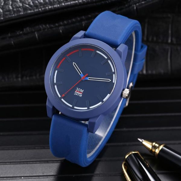 wristwatches classic white red blue black colorful silicone band watch women men fashion sports quartz wristwatch clock, Slivery;brown
wristwatches classic white red blue black colorful silicone band watch women men fashion sports quartz wristwatch clock, Slivery;brown