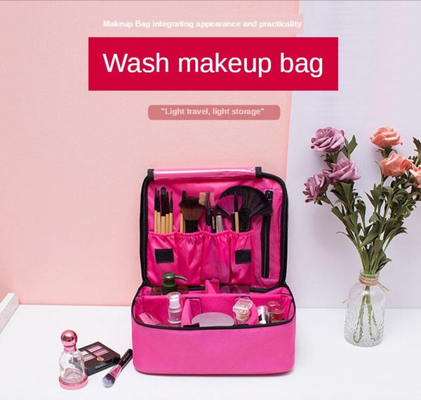 simple waterproof cosmetic bag travel carry-on handbag portable solid casual fashion large capacity hand wash bags & cases
simple waterproof cosmetic bag travel carry-on handbag portable solid casual fashion large capacity hand wash bags & cases