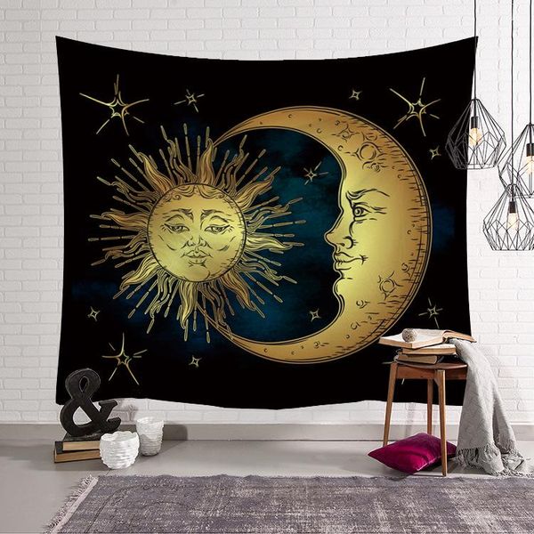 tapestries sun and moon prints hippie tapestry abstract wall hanging blanket artist home decoration accessories
tapestries sun and moon prints hippie tapestry abstract wall hanging blanket artist home decoration accessories