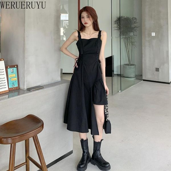 casual dresses werueruyu women sling dress solid spaghetti short sleeveless slips under ladies, Black;gray
casual dresses werueruyu women sling dress solid spaghetti short sleeveless slips under ladies, Black;gray
