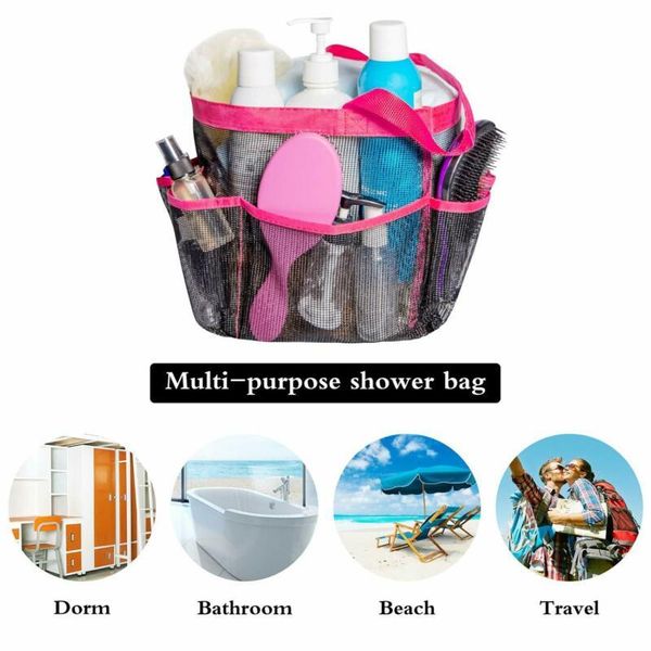 mesh portable shower caddy organizer storage basket travel tote bath gym bag cosmetic bags & cases
mesh portable shower caddy organizer storage basket travel tote bath gym bag cosmetic bags & cases