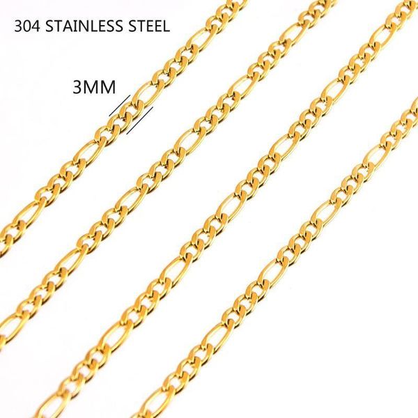 chains 1m stainless steel gold silver color width 3/6mm cuban link figaro chain women men for diy handmade necklace bracelet making1
chains 1m stainless steel gold silver color width 3/6mm cuban link figaro chain women men for diy handmade necklace bracelet making1