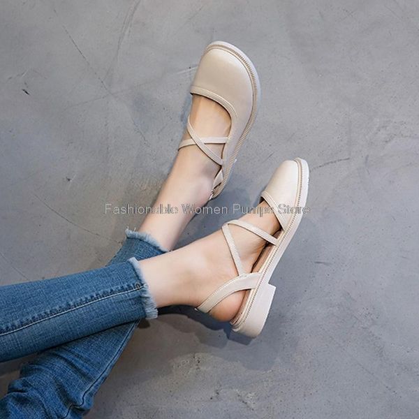 sandals summer split leather women breathable mary jane shoes rubber buckle low heel female fashion flat girls size 35-40, Black
sandals summer split leather women breathable mary jane shoes rubber buckle low heel female fashion flat girls size 35-40, Black