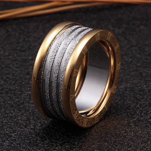 cluster rings stainless steel roman numerals matte bright charm men women jewelry brand wedding party anillo, Golden;silver
cluster rings stainless steel roman numerals matte bright charm men women jewelry brand wedding party anillo, Golden;silver