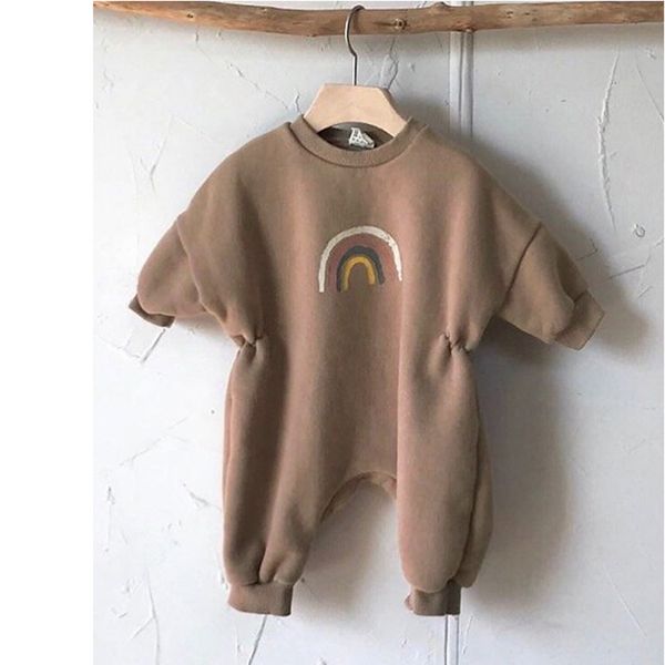 childrens winter new korean clothes baby creative rainbow claw velvet velvet suit romper clothes winter baby boy clothes, Blue
childrens winter new korean clothes baby creative rainbow claw velvet velvet suit romper clothes winter baby boy clothes, Blue