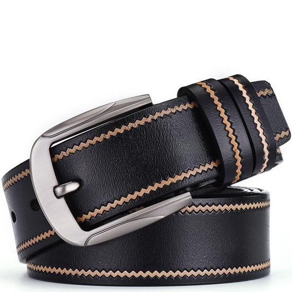belts style mengenuine leather belt luxury designer strap brand retro pin buckle men businessmetal, Black;brown
belts style mengenuine leather belt luxury designer strap brand retro pin buckle men businessmetal, Black;brown