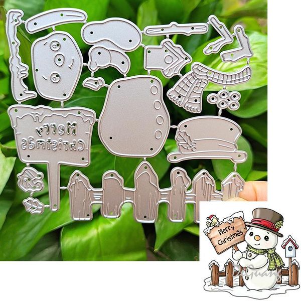 painting supplies carbon steel metal cutting die is suitable for diy scrapbook greeting card making 3d creative christmas snowman template 2
painting supplies carbon steel metal cutting die is suitable for diy scrapbook greeting card making 3d creative christmas snowman template 2