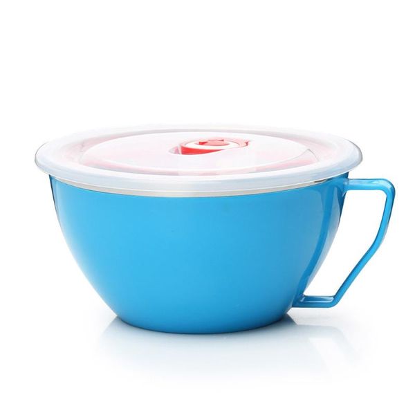 600ml noodle bowl with lid handle stainless steel plastic leak-proof container bowls hee889
600ml noodle bowl with lid handle stainless steel plastic leak-proof container bowls hee889