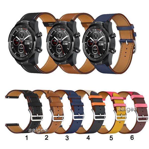 watch bands 20mm 22mm leather band strap for ticwatch pro 3 e2 s2 gtx replacement wrist, Black;brown
watch bands 20mm 22mm leather band strap for ticwatch pro 3 e2 s2 gtx replacement wrist, Black;brown