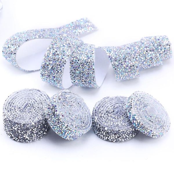 nail art decorations 1 yard self-adhesive resin rhinestones tape handmade strass decorative trim applicator ribbon with iron on appliques, Silver;gold
nail art decorations 1 yard self-adhesive resin rhinestones tape handmade strass decorative trim applicator ribbon with iron on appliques, Silver;gold
