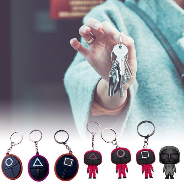 keychains perfect gift fashionable design squid game keychain pendan universal pendant acrylic material car interior accessories, Silver
keychains perfect gift fashionable design squid game keychain pendan universal pendant acrylic material car interior accessories, Silver