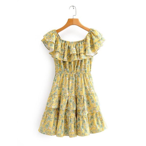 dresses summer new fashion versatile thin neckline off-shoulder laminated print women lotus leaf harajuku sweet chic female dress, Black;gray
dresses summer new fashion versatile thin neckline off-shoulder laminated print women lotus leaf harajuku sweet chic female dress, Black;gray