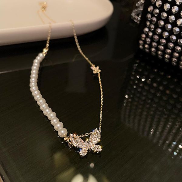 chains necklaces korean 14k gold plated fine jewelry women fairy for female butterfly pendant mom gifts, Silver
chains necklaces korean 14k gold plated fine jewelry women fairy for female butterfly pendant mom gifts, Silver
