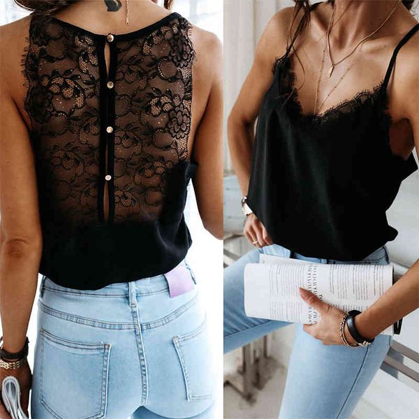 lace patchwork camisole women sling off shoulder female tanks summer slim sleeveless v neck hollow black lace vest 210507, White
lace patchwork camisole women sling off shoulder female tanks summer slim sleeveless v neck hollow black lace vest 210507, White