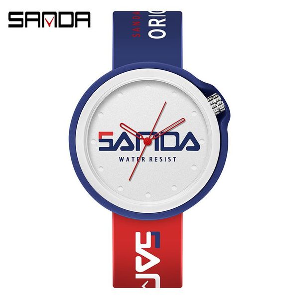 wristwatches sanda japan quartz men's simple dial watch silicone strap 30m waterproof wristwatch women fashion movement watches, Slivery;brown
wristwatches sanda japan quartz men's simple dial watch silicone strap 30m waterproof wristwatch women fashion movement watches, Slivery;brown