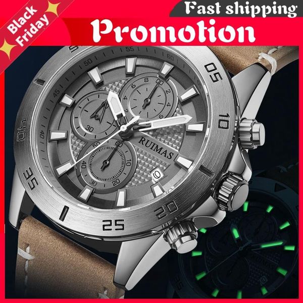 wristwatches megir & 2021 chronograph quartz watches men fashion luxury leather strap wristwatch casual waterproof luminous watch man, Slivery;brown
wristwatches megir & 2021 chronograph quartz watches men fashion luxury leather strap wristwatch casual waterproof luminous watch man, Slivery;brown
