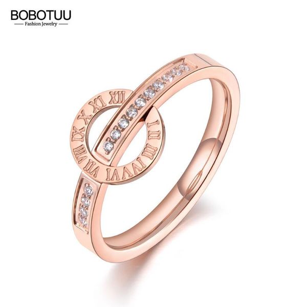 wedding rings bobotuu trendy titanium stainless steel roman numerals for women girl mosaic cz crystal love ring jewelry br19075, Slivery;golden
wedding rings bobotuu trendy titanium stainless steel roman numerals for women girl mosaic cz crystal love ring jewelry br19075, Slivery;golden