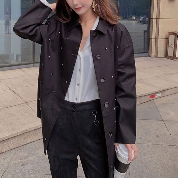 women's trench coats in 2021, the official flagship store of amashixinte spring and autumn black nail bead medium length windbreaker co, Tan;black
women's trench coats in 2021, the official flagship store of amashixinte spring and autumn black nail bead medium length windbreaker co, Tan;black