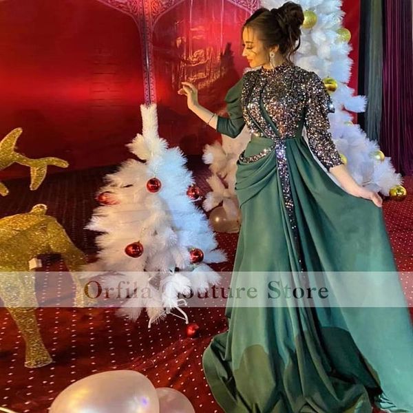 party dresses india muslim evening dress a line long sleeves sequins lace satin informal second reception gown prom wear, White;black
party dresses india muslim evening dress a line long sleeves sequins lace satin informal second reception gown prom wear, White;black