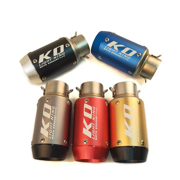 motorcycle exhaust system universal short muffler stainless steel vent pipe modified end tips 38-51mm diameter for dirt bike atv
motorcycle exhaust system universal short muffler stainless steel vent pipe modified end tips 38-51mm diameter for dirt bike atv