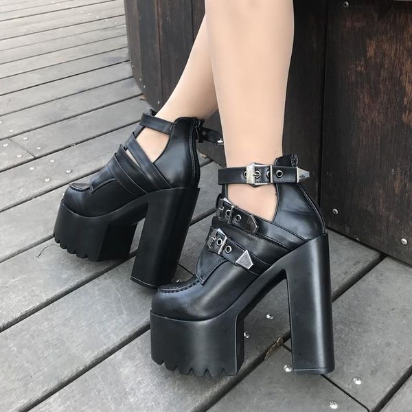 sandals european and american bar female singer thick heel short muffin soled performance super high stage shoes 14cm, Black
sandals european and american bar female singer thick heel short muffin soled performance super high stage shoes 14cm, Black