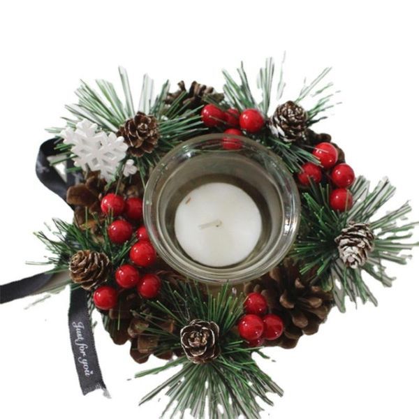 candle holders mori series christmas pine cone holder handmade garland rattan circle candelabro holiday atmosphere home decoration a
candle holders mori series christmas pine cone holder handmade garland rattan circle candelabro holiday atmosphere home decoration a