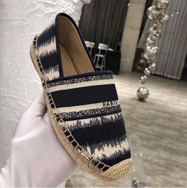 luxurys women casual shoes espadrilles summer designers ladies flat beach half slippers fashion woman loafers fisherman canvas shoe with box, Black
luxurys women casual shoes espadrilles summer designers ladies flat beach half slippers fashion woman loafers fisherman canvas shoe with box, Black