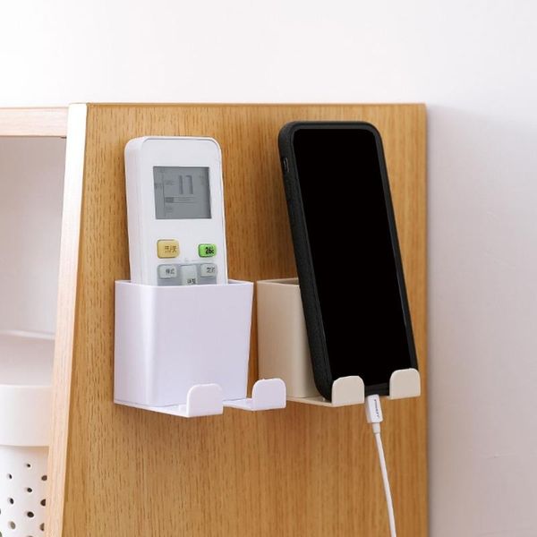 hooks & rails wall mounted phone holder remote control storage box smartphone hanging case rack organizer
hooks & rails wall mounted phone holder remote control storage box smartphone hanging case rack organizer