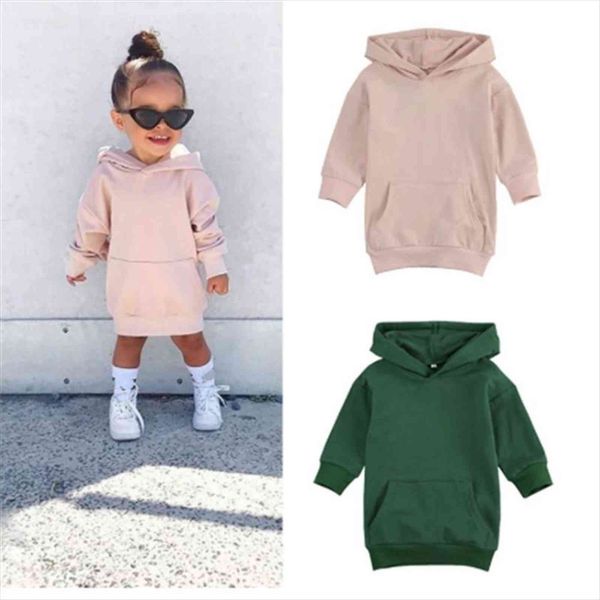 autumn kids baby girls hoodies sweatshirt dress outfits solid long sleeve pullover pocket length straight sweatshirts 1 5y, Black
autumn kids baby girls hoodies sweatshirt dress outfits solid long sleeve pullover pocket length straight sweatshirts 1 5y, Black