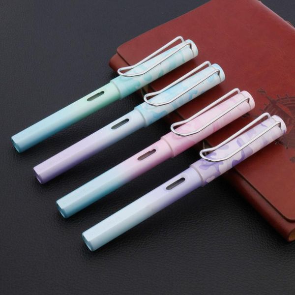 1pc plastic posture correction gift student pen ef nib writing stationery fountain pens
1pc plastic posture correction gift student pen ef nib writing stationery fountain pens