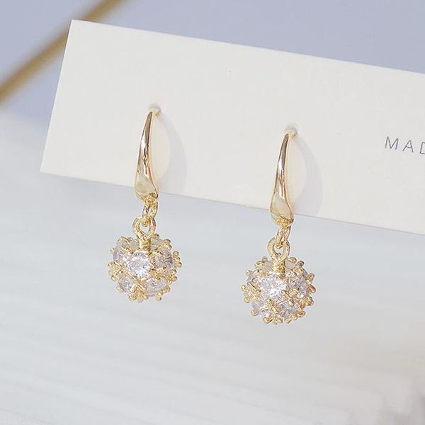 dangle & chandelier ins gold ball inlaid big zirconia women earrings 14k real elegant minimalist cz drop earring engagement pendant, Silver
dangle & chandelier ins gold ball inlaid big zirconia women earrings 14k real elegant minimalist cz drop earring engagement pendant, Silver