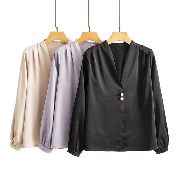 women's blouses & shirts 2021 spring express street style collage cardigan long sleeve v-neck loose blouse, White
women's blouses & shirts 2021 spring express street style collage cardigan long sleeve v-neck loose blouse, White