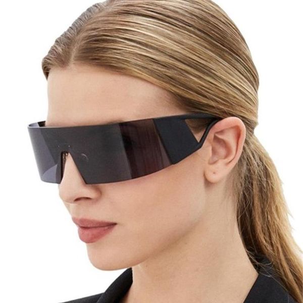sunglasses oversized black shield visor for women men designer rimless wraparound frame sun glasses goggles, White;black
sunglasses oversized black shield visor for women men designer rimless wraparound frame sun glasses goggles, White;black