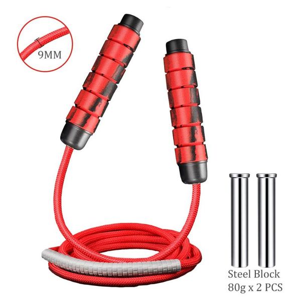 jump ropes bold adjustable rope ball-bearing weighted sport skipping heavy-duty braided for crossfit jumping boxing training
jump ropes bold adjustable rope ball-bearing weighted sport skipping heavy-duty braided for crossfit jumping boxing training