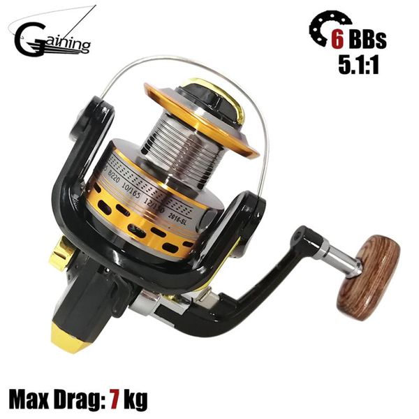 sg/ 5000 spinning fishing reel 12+1bbs 6bbs gear ratio 4.7:1 5.1:1 left/right hand saltwater wheel baitcasting reels
sg/ 5000 spinning fishing reel 12+1bbs 6bbs gear ratio 4.7:1 5.1:1 left/right hand saltwater wheel baitcasting reels