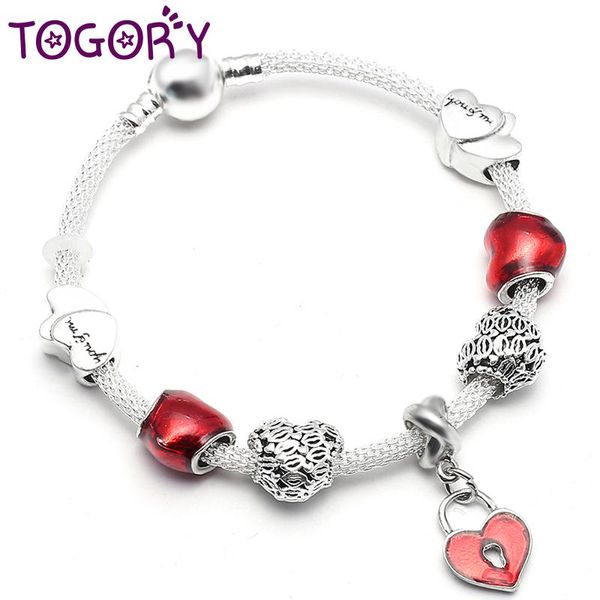 drop heart pendant charm bracelet & bangle for women lover with red crystal you me beads brand jewelry bracelets, Golden;silver
drop heart pendant charm bracelet & bangle for women lover with red crystal you me beads brand jewelry bracelets, Golden;silver