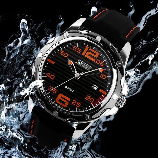 designer watch brand watches luxury watch timebeauty men's business gifts classic trend silicone tape table 30m waterproof calendar 099, Slivery;brown
designer watch brand watches luxury watch timebeauty men's business gifts classic trend silicone tape table 30m waterproof calendar 099, Slivery;brown