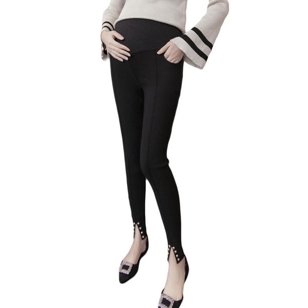 maternity bottoms pants spring and autumn style outer wear abdominal trousers korean-style elasticity pregnant womens, White
maternity bottoms pants spring and autumn style outer wear abdominal trousers korean-style elasticity pregnant womens, White