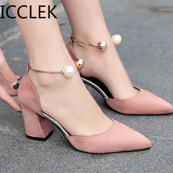 dress shoes woman pumps elegant ladies high heels female pointed toe square women comfortable party women's footwear, Black
dress shoes woman pumps elegant ladies high heels female pointed toe square women comfortable party women's footwear, Black