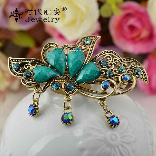chinese style products korean women's hairpin jewelry alloy accessories headwear rhinestone spring clip
chinese style products korean women's hairpin jewelry alloy accessories headwear rhinestone spring clip