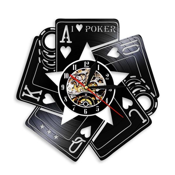 wall clocks i love poker record clock led lighting playing cards royal straight flush chips modern lamp
wall clocks i love poker record clock led lighting playing cards royal straight flush chips modern lamp
