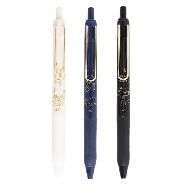 3pcs/set space design gel pen set 0.5mm starry black ink pens gift stationery school office supplies by kevin&sasa crafts
3pcs/set space design gel pen set 0.5mm starry black ink pens gift stationery school office supplies by kevin&sasa crafts