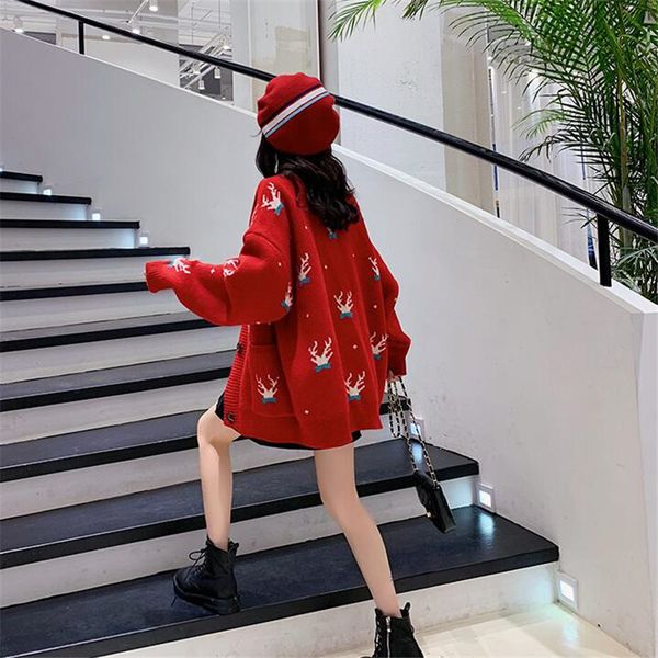 cartoon long cardigan christmas single breasted sweater spring autumn casual v-neck cardigans women clothing 2021, White;black
cartoon long cardigan christmas single breasted sweater spring autumn casual v-neck cardigans women clothing 2021, White;black
