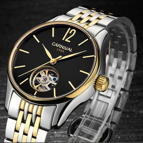 wristwatches carnival brand military watch fashion luxury waterproof hollow automatic mechanical for men clock relogio masculino, Slivery;brown
wristwatches carnival brand military watch fashion luxury waterproof hollow automatic mechanical for men clock relogio masculino, Slivery;brown