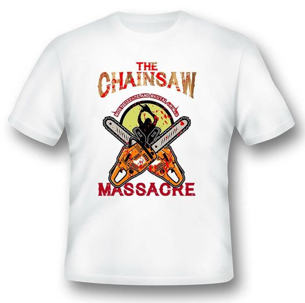 the chainsaw massacre most bizarre and brutal crimes tee shirt black or white, White;black
the chainsaw massacre most bizarre and brutal crimes tee shirt black or white, White;black