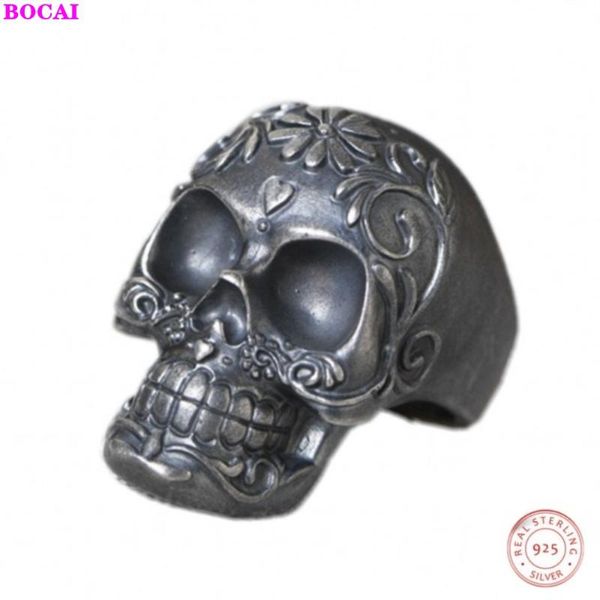 cluster rings s925 sterling silver skull for men antique 2021 men's thai fashion index finger ring, Golden;silver
cluster rings s925 sterling silver skull for men antique 2021 men's thai fashion index finger ring, Golden;silver