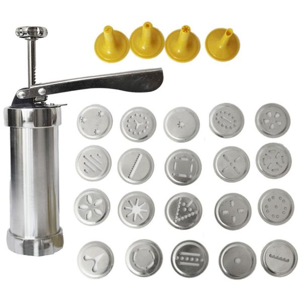 baking & pastry tools luda manual biscuit cookie press stamps set cake decorating maker with 4 nozzles 20 molds
baking & pastry tools luda manual biscuit cookie press stamps set cake decorating maker with 4 nozzles 20 molds